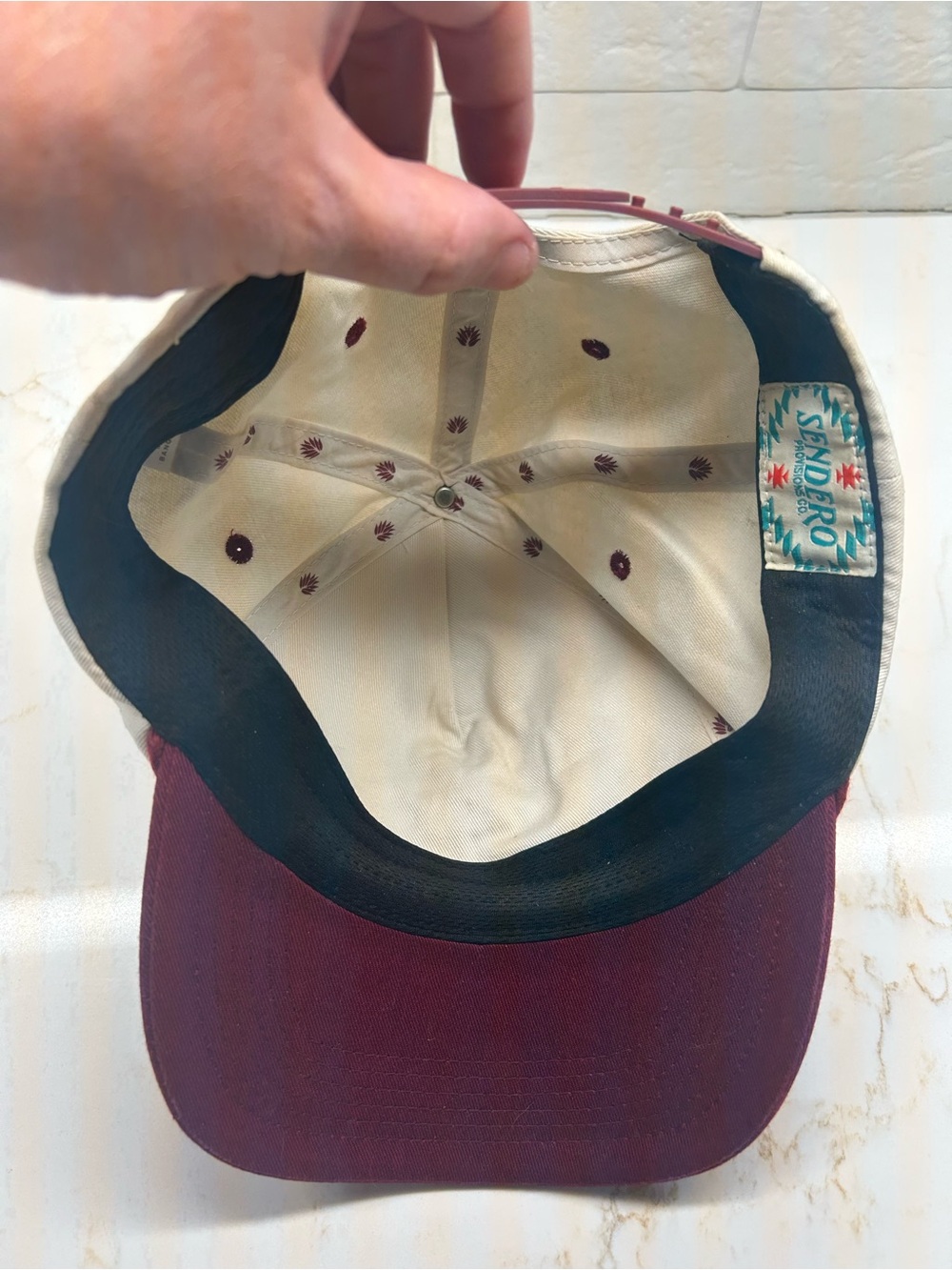 Mens Sendero Provisions Co BASEBALL CAP HAT SNAPBACK Yippee Ki Yay - Picture 7 of 9